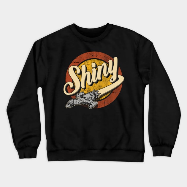 Shiny Crewneck Sweatshirt by bigdamnbrowncoats